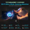 Thumbnail 2 de Titan Army C49SHC monitor 49" 144Hz Curvo