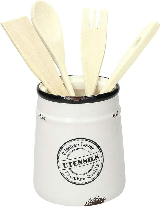 Tognana Urban Chic Porta Herramientas en Cerámica Blanco 🛠️