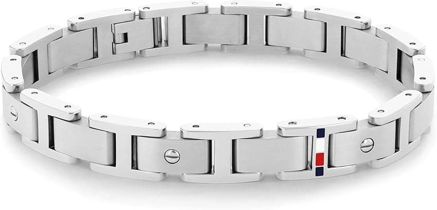 Imagen de Tommy Hilfiger 2790393 pulsera eslabones acero inoxidable ⌚ en OfertitasTOP