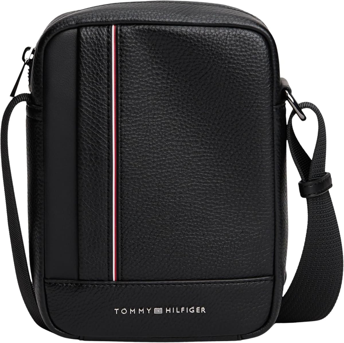 Imagen de Tommy Hilfiger TH CENTRAL MINI REPORTER Crossover negro 🎒 en OfertitasTOP