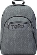 Thumbnail principal de TOTTO Acuareles mochila escolar 20 L Gris Metálico