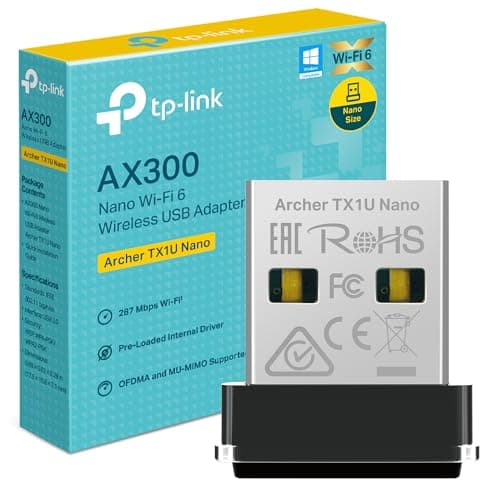 Imagen de TP-Link Archer TX1U Nano Wi‑Fi 6 AX300 286 Mbps para PC 📶 en OfertitasTOP