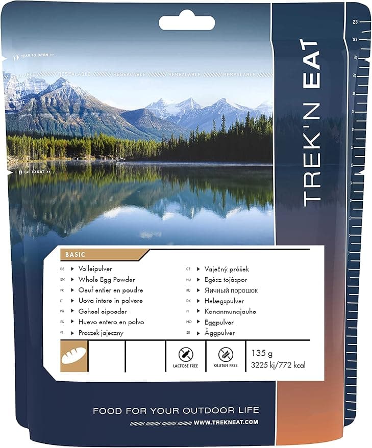 TREK'N EAT Whole Egg Powder 135 g (10 eggs) 🥚