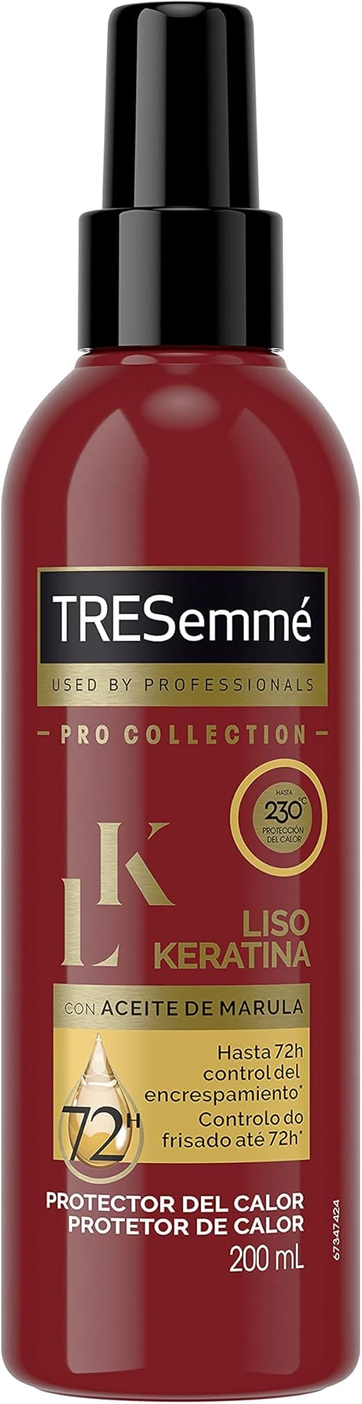TRESemmé Protector de Calor Liso Keratina 💇‍♀️ 200 ml