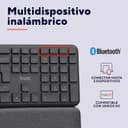 Thumbnail 4 de Trust Arvia Teclado ergonómico Bluetooth 2 años