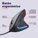 Thumbnail 1 de Trust Verto Ratón vertical ergonómico 1000/1600 dpi 📱