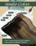 Thumbnail 5 de Ugeat Extensiones Micro Ring Pelo Natural Balayage 50cm 💇‍♀️