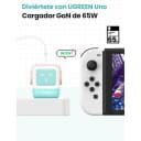 Thumbnail 2 de Ugreen Uno 65W GaN cargador 2x USB-C + USB-A 📱