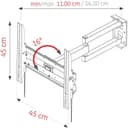 Thumbnail 1 de Ultimate RX-1000 Soporte TV VESA 400x400 25 kg
