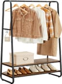 Thumbnail principal de VASAGLE Perchero Burro con 6 Ganchos y 2 Estantes 🧥