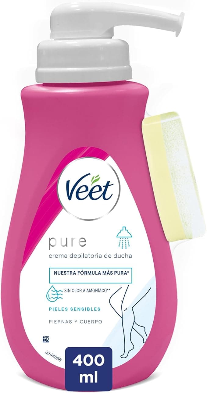 Veet Crema Depilatoria para Piel Sensible 🚿 400 ml