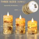 Thumbnail 7 de Vela LED exterior Abedul con control y llama de baile ✨