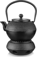 Thumbnail principal de Velaze Tetera Japonesa de Hierro Fundido con Calentador ⛩️