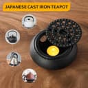 Thumbnail 2 de Velaze Tetera Japonesa de Hierro Fundido con Calentador ⛩️