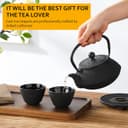 Thumbnail 6 de Velaze Tetera Japonesa de Hierro Fundido con Calentador ⛩️