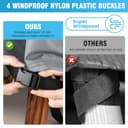 Thumbnail 3 de Velway Funda Impermeable para Muebles de Jardín 🌳 180x120x74cm