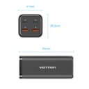 Thumbnail 1 de Vention FBSBG-EU Cargador GaN PD 100 W para portátiles 💻