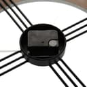 Thumbnail 2 de Versa Hazard Reloj de Pared Decorativo 🕰️ 40x40 cm Blanco/Negro