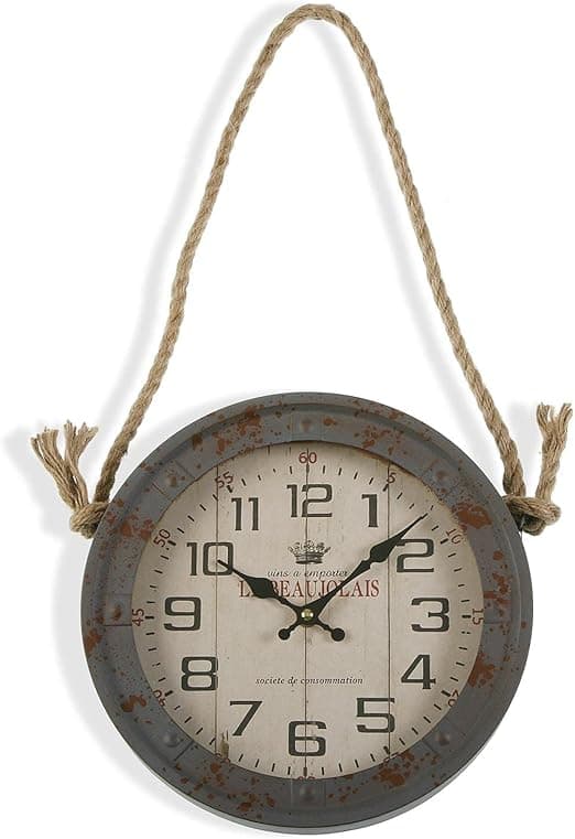 Versa Lamiako Reloj de Pared Decorativo para tu Hogar 🕒