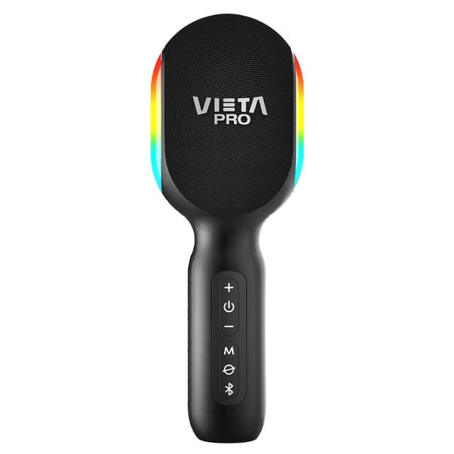 Imagen de Vieta Pro Karaoke Party: Micrófono con altavoz 🎤 en OfertitasTOP
