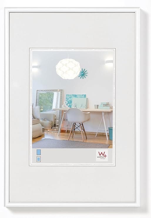 Walther Design Pack de 3 Marcos de Fotos Blancos 40x60 📸