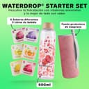 Thumbnail 1 de waterdrop® Starter Set 🌿 Botella 600ml + 18 Cubos Aromatizados