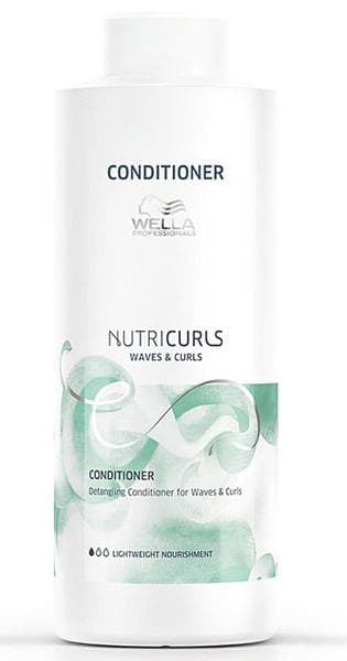 Imagen de Wella Premium Nutricurls Acondicionador 1000 ml 🌸 en OfertitasTOP