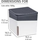 Thumbnail 4 de WENKO Deshumidificador Cube 1000g Blanco 🌬️