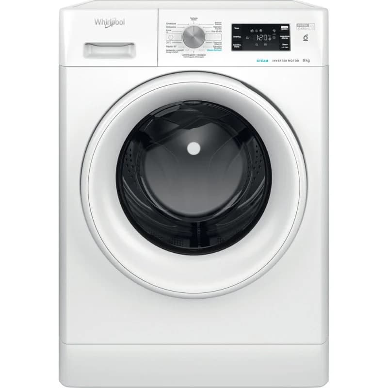 Imagen de Whirlpool FFB 8258 WV SP Lavadora Carga Frontal 8kg 👕 en OfertitasTOP