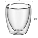 Thumbnail 2 de WMF Kult Juego 6 tazas espresso 80 ml vidrio de doble pared