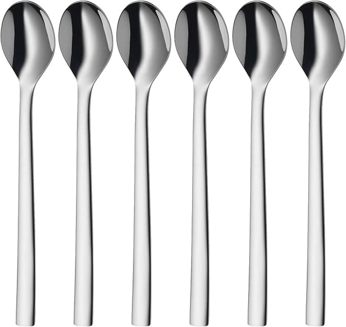 WMF Nuova - Set 6 Cucharas Latte Macchiato 19 cm 🍵