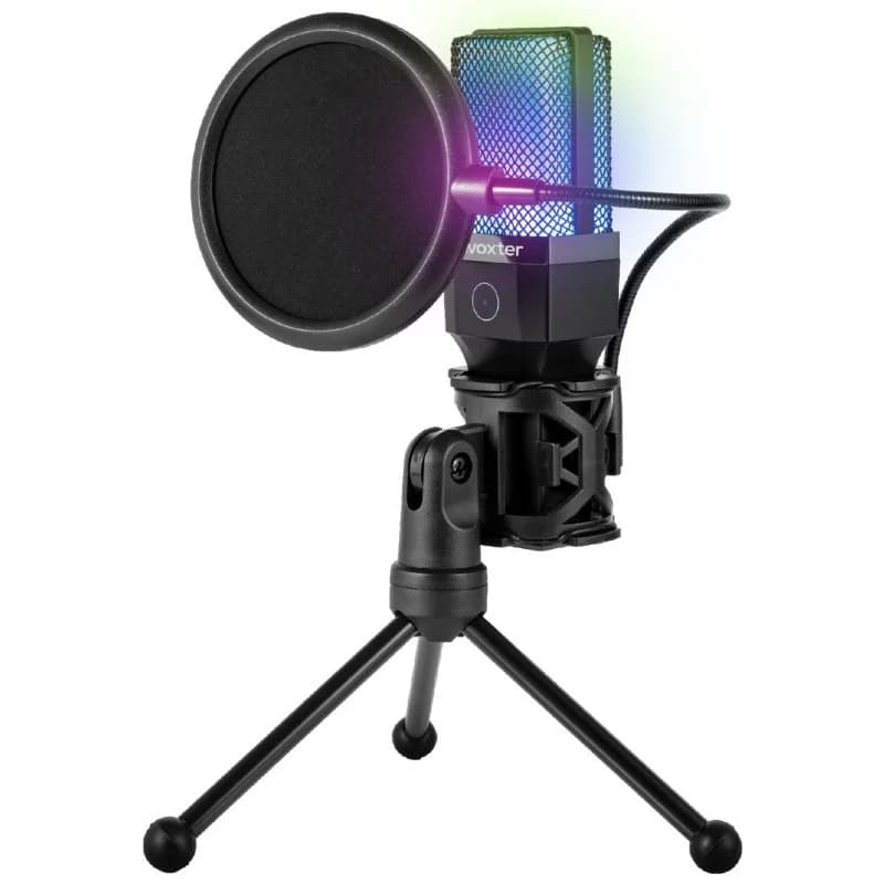 Imagen de Woxter Mic Studio 65 RGB micrófono condensador para streaming 🎤 en OfertitasTOP