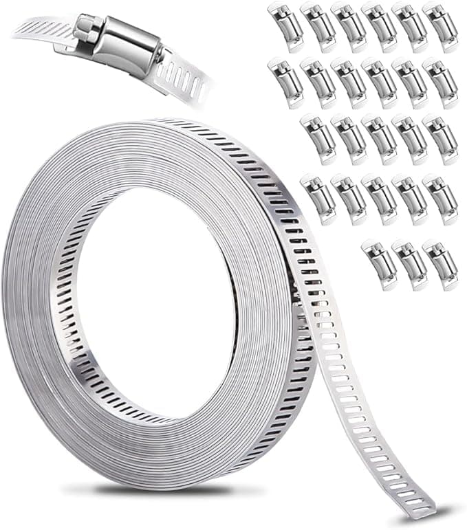 Xespis Abrazaderas de Acero Inoxidable para Tuberías 🛠️