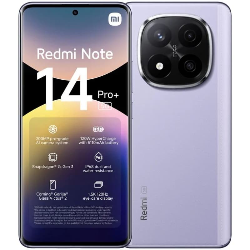 Imagen de Xiaomi Redmi Note 14 Pro Plus 5G 12/512GB 📱 Violeta en OfertitasTOP