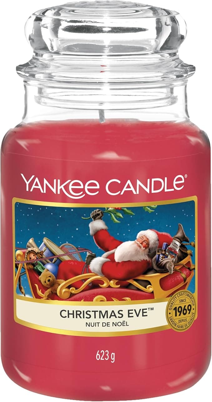 Yankee Candle Christmas Eve Vela Grande 150h 🕯️
