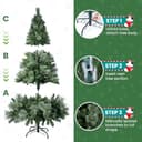 Thumbnail 4 de YEAUPE PRO Árbol de Navidad artificial 180 cm 🎄