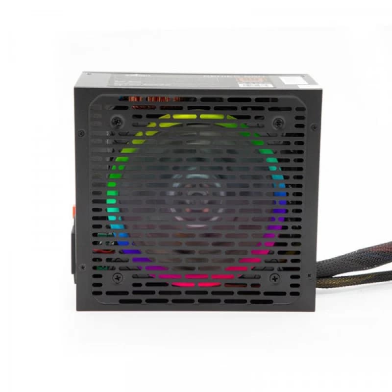 Imagen de Yeyian Raiden Series RGB 650W 80 Plus Bronze Semi Modular fuente 650W en OfertitasTOP