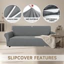 Thumbnail 4 de Ystyle Funda de Sofá 1 Plaza 🛋️ Anti-Gatos y Mascotas  
