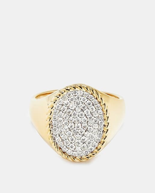 Imagen de Yvonne Léon anillo oro 18 quilates 4,8 g diamantes en OfertitasTOP