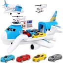 Thumbnail principal de M Zimoon Aviones de Juguete ✈️ con Coches y Helicóptero