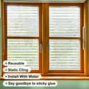 Thumbnail 2 de Zindoo Vinilo Adhesivo Cristal Rayas Mate 44.5×200 cm 🏡