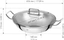 Thumbnail 3 de ZWILLING 40992-332-0 Wok Inducción con Tapa y Rejilla 🍳