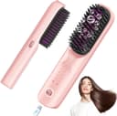 Thumbnail principal de 10,000mAh Cordless Hair Straightener Brush for Travel 💇♀️
