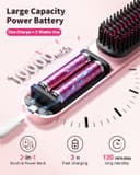 Thumbnail 2 de 10,000mAh Cordless Hair Straightener Brush for Travel 💇♀️