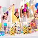 Thumbnail 5 de 100 Pcs Cellophane Treat Bags Rainbow Stars and Dots ⌛🎉