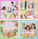 Thumbnail 6 de 100 Pcs Cellophane Treat Bags Rainbow Stars and Dots ⌛🎉