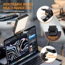 Thumbnail 2 de 128 LED Rechargeable Selfie Light for Phone and Laptop 📷