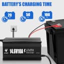 Thumbnail 2 de 12V 10A Lithium Battery Charger 14.6V LiFePO4 🔋