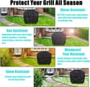 Thumbnail 4 de 147x61x117cm BBQ Cover waterproof for gas grills 🧺