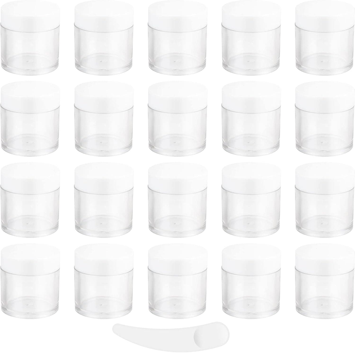 20 Pcs 10ml Empty Cosmetic Jars for Travel 🧴
